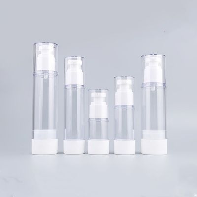 Customizable 50ml 80ml Plastic Airless Pump Bottle Empty Airless For Cosmetics