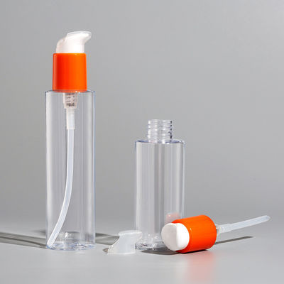 σαφή διακοσμητικά πλαστικά μπουκάλια σαμπουάν 150ml 250ml PET με την αντλία