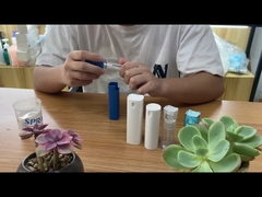 Τετράγωνο 10ml 20ml μπουκάλι αρωματικού σπρέι πλαστικό μπουκάλι αρωματικού σπρέι άδειο 20ml ταξιδιωτικό φορητό